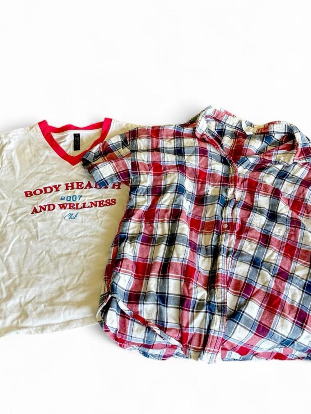 Lot of women’s cotton on shirts